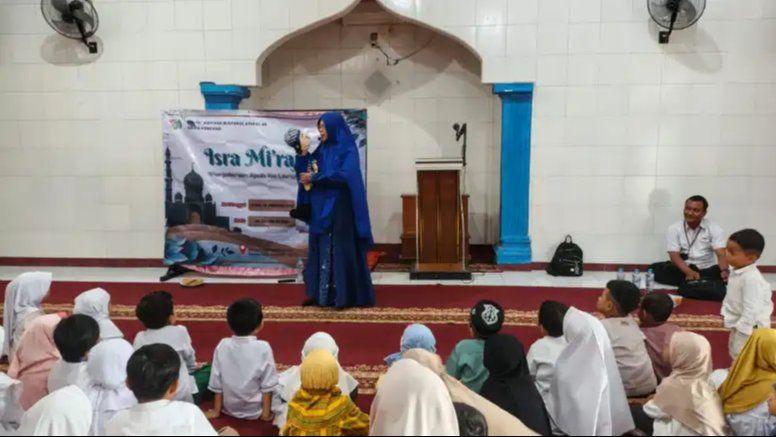 Sunset in the mountains