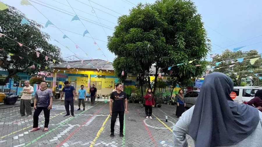 Sunset in the mountains