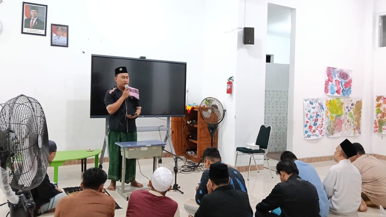 Sunset in the mountains